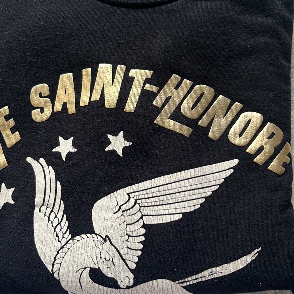 Être Cécile The Saint Honore Girls Pegasus Crewneck Sweatshirt - Womens L - Picture 7 of 7